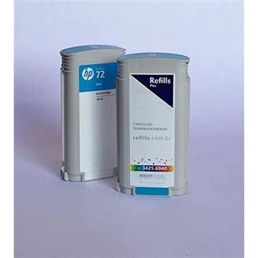 Imagem de Cartucho Remanufaturado HP 72 Cyan (C9371A)