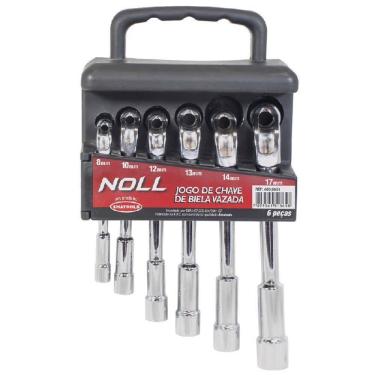 Imagem de Jogo De Chaves Biela Vazadas 8-17Mm 6 Peças 400,0001 - Noll