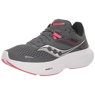 Imagem de Saucony Tênis feminino Ride 16, Sombra/Lux, 6