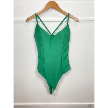 Imagem de Body poliéster alça fina com bojo moda casual feminina exclusiva - Fil