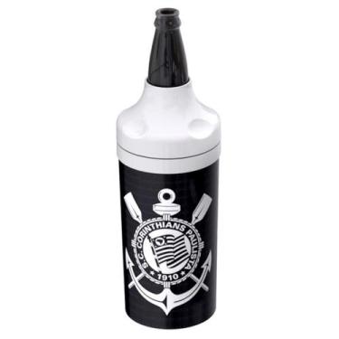 Imagem de Porta Garrafas 600ml Camisinha do Corinthians Licenciado - Plasútil