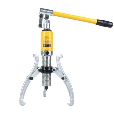 Imagem de RATTMMOTOR Extrator hidráulico de engrenagem YL-5T 5 Ton Max. 50 mm Curso 2 ou 3 Mandíbulas 24.0 cm Extrator de Rolamento Cubo de Rolamento Kit de Ferramentas