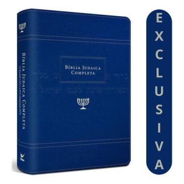 Imagem de Bíblia Judaica Completa - Edição Capa Azul, Tradução Fiel E Rica Em Co