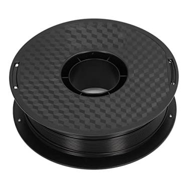 Imagem de Filamento PLA 1,75 mm de alta precisão 3D Material de impressão de impressora Forte tenalide baixa Warp para modelos de impressão 3D Prototipos de plástico 1kg Spool (Preto)