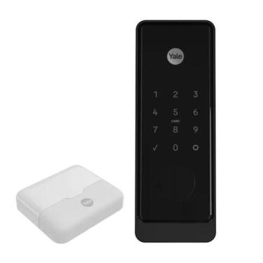 Imagem de Combo Fechadura Digital Gemini Mini c/ Controle Via App Yale