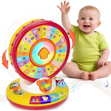 Imagem de Aprendendo Toy Duchong Spin and Sing Alphabet de 1 a 3 anos