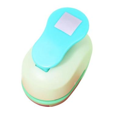 Imagem de predolo Furador de papel infantil Stamp Edge, furador de fácil aperto para artesanato, ferramenta de estampagem de carimbos artesanais, cor aleatória, L