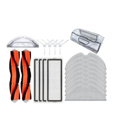 Imagem de Compatible With XM 1C 1T Mi Robot Vacuum Mop Dreame F9 Hepa Filter Main Side Brush Mop Cloth Robotic Vacuum Cleaner Accessories(1C 20pcs)