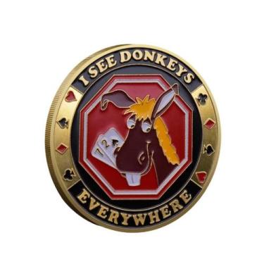 Imagem de Card Guard Coin Collectibles Poker Boa sorte em Las Vegas - YIQILAFADA