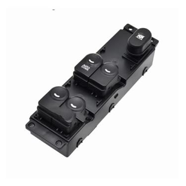 Imagem de Botão do interruptor de controle do vidro elétrico 935701R101, lado esquerdo do motorista, interruptor principal do vidro elétrico para Hyundai 2011-2017 (interruptor principal)