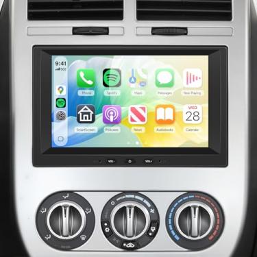 Imagem de Rádio estéreo 4Core 2G + 64G Android para Chrysler 300C 2005–2010 Dodge RAM 1500/2500/3500 2006-2008 Chrysler PT Cruiser 2006–2010, Carplay Android Auto, 5G WiFi + GPS, 20.3 cm Touch Screen