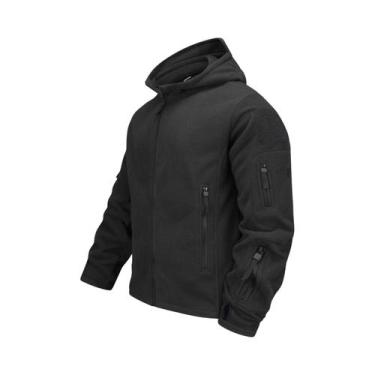 Imagem de Jaqueta Tática Térmica De Inverno Masculina Com Capuz Softshell Para E