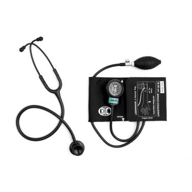 Imagem de Kit Conjunto Esfigmomanômetro + Estetoscópio Com Garantia Bic