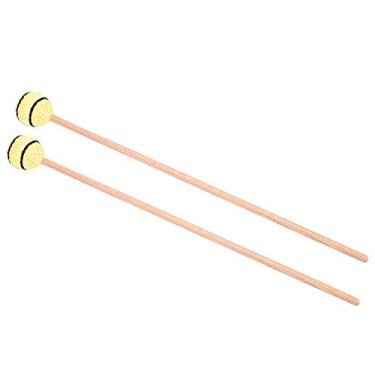 Imagem de Acouto Teclado Marimba Marimba 1 par de Fios Teclado Marretas Com Alças Jogador Profissional Conjunto de Marretas de Percussão Acessórios de Instrumentos Musicais