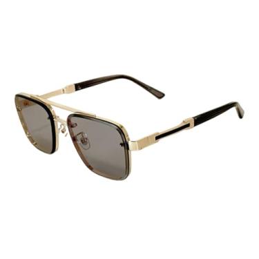 Imagem de VFDHN Óculos de Sol de Luxo Vintage para Homens e Mulheres (3)
