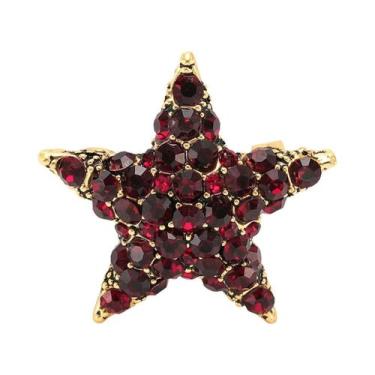 Imagem de Broches De Estrela Cadente Com Franjas De Strass Unissex Para Mulheres