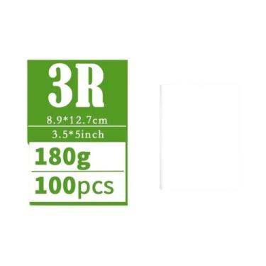 Imagem de Papel Fotográfico A5 De Alto Brilho 180G Unilateral Para Impressora Ja