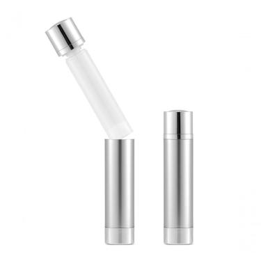 Imagem de Frasco Airless Premium Para Cosméticos 15ml Prata