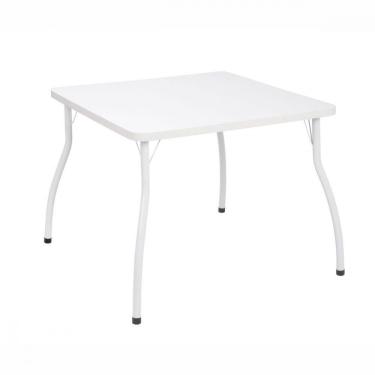 Imagem de Mesa De Jantar Tampo 0,90 X 0,90 Branco Fil Móveis Branco