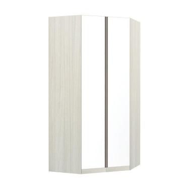 Imagem de Guarda-roupa Canto 2 Portas Legno Crema Com Branco Mat
