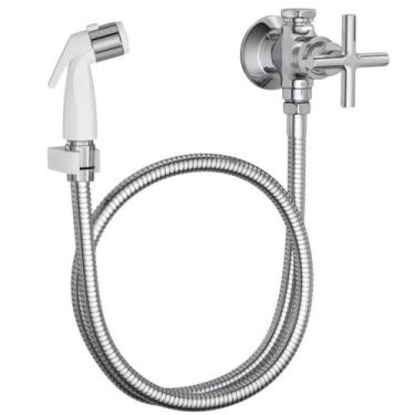 Imagem de Ducha Higiênica Deca Registro e Derivação Duna Clássica Cromada Modelo