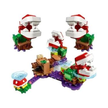 Imagem de Blocos De Montar Luigi Mario Para O Jogo De Aventura Super Brothers, B