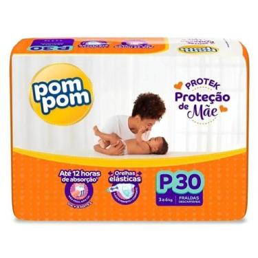 Imagem de Fraldas Pom Pom Protek Proteção De Mãe P Ao XXG Jumbo -, P