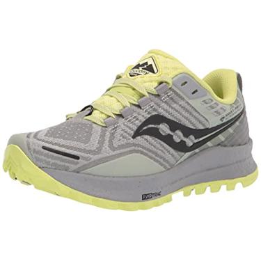 Imagem de Saucony Sapato de corrida feminino Xodus 11 Trail, Maré/Keylime, 6