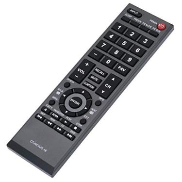 Imagem de Controle remoto de substituição CT-RC1US-16 para Toshiba LED TV HDTV 43L420U 49L310U 49L420U 50L420U 28L110U 32L110U 32L220U 40L310U 43L310U 55L310U 65L350U L 65L 65L350U