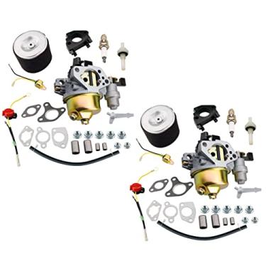 Imagem de JJing Kit de filtro de ar de carburador para Honda GX340 GX390 GX420 Champion Generac 389cc 420cc 439cc Harbor Freight Predator 420cc Equipamento de energia do motor