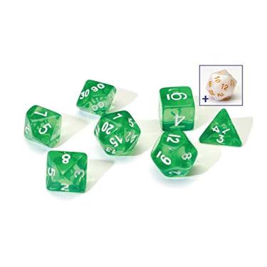 Imagem de Conjunto de dados translúcidos de resina verde