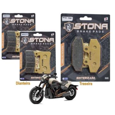 Imagem de Jogo pastilha freio Stona D/T Harley FXDR 114 1870 2019+