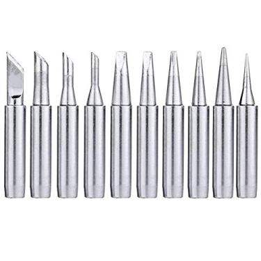 Imagem de Yakamoz Kit de pontas de ferro de solda 900M-T 10 peças de acessórios de substituição para estação de solda Hakko, Atten, Quick, Aoyue, Yihua, Vastar, Sywon, Tabiger, Soaiy