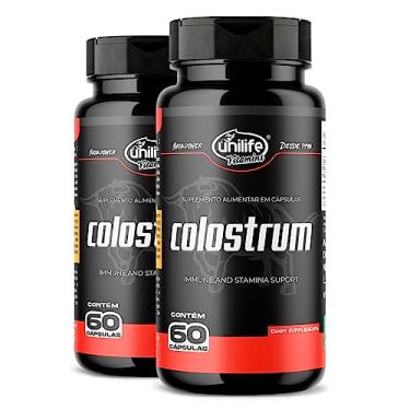 Imagem de Kit 2 Colostrum Colostro Bovino Unilife 60 Cápsulas