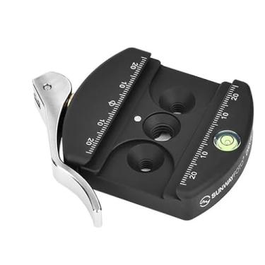 Imagem de Sunwayfoto Braçadeira de trava de alavanca DRX-60 60 mm compatível com Arca