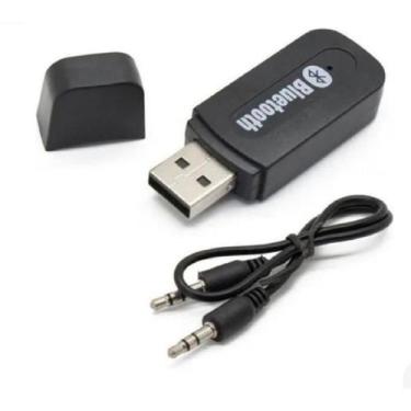 Imagem de Receptor Bluetooth Áudio Stereo 2.1 Usb P2 Adaptador Músicas - Js Tech