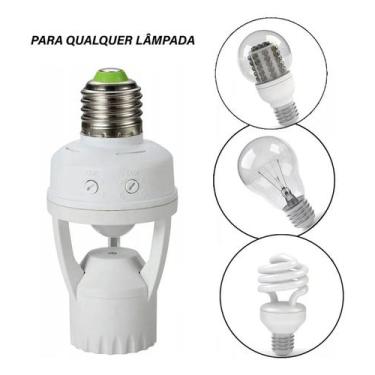 Imagem de Soquete com Sensor De Presença para Lâmpada Led Movimento360º - DAHORA