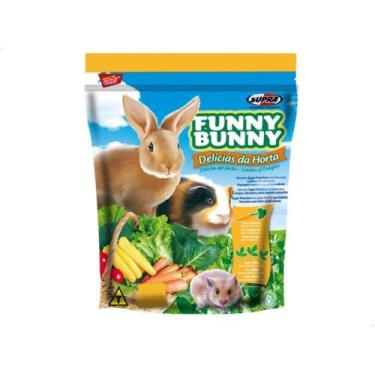 Imagem de Ração P/coelhos Roedores Funny Bunny Delícias Da Horta 500gr - SUPRA