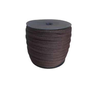 Imagem de Cordão Fio Náutico Pp Rabo De Rato 5mm Marrom (100 Metros) - Polyatex