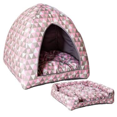 Imagem de Cama Iglu Toca Cachorro Gato Tenda Casinha Grande Lavável  - Maxximo P