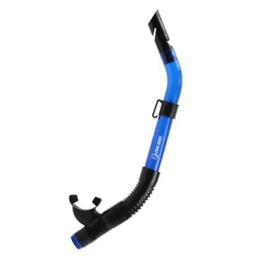 Imagem de Snorkel Respirador Válvula E Quebra Onda - Mergulho Fun Dive (Preto/Azul)