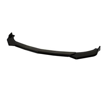 Imagem de Kit Universal de Spoiler Dianteiro para Carro, Kit de Carroceria, Divisor 110-140cm (Preto brilhante)