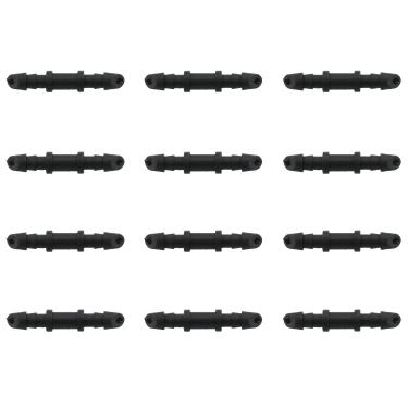 Imagem de HJGarden 20 peças 4/7 ponta reta encaixe gancho de cabelo jardim irrigação gotejamento sistema acessórios de irrigação por gotejamento acoplamento encaixe