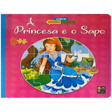 Imagem de A Princesa E O Sapo - Livro De Quebra-Cabeças