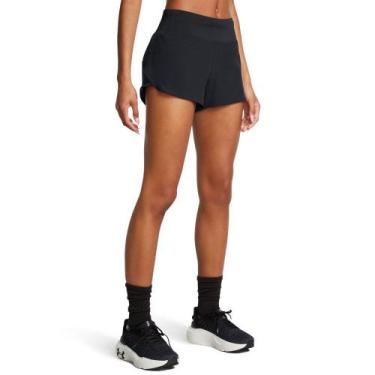 Imagem de Shorts de Corrida Feminino Under Armour Launch Pro 3, Preto, G