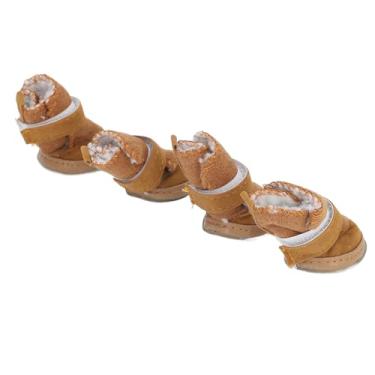 Imagem de Sapatos de Inverno para Animais de Estimação Ajuste, Prevenir Botas Neve Cachorro Deslizante Macias e Quentes para Gatos Chihuahua (2)