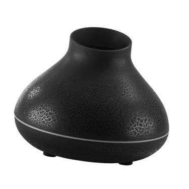 Imagem de WeiLaiKeQi Difusor de óleos essenciais, difusor de ar com luz colorida, umidificador de névoa fria multiuso, fragrância para casa, quarto e mesa, Preto