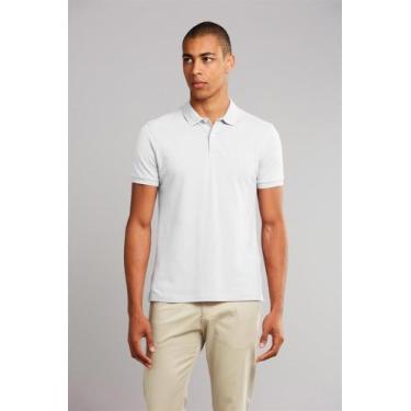 Imagem de Camisa Polo Piquet Premium Slim Fit - Branco - HIGHSTIL, Branco, M