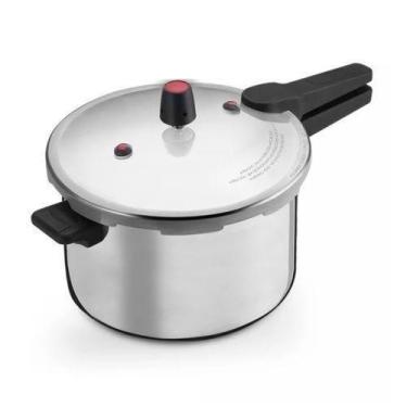 Imagem de Panela de Pressão 10 L. polida fechamento externo Nacional