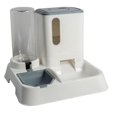 Imagem de Comedouro e Bebedouro Automático Para Cães Premium Jeo plast - Jelplas